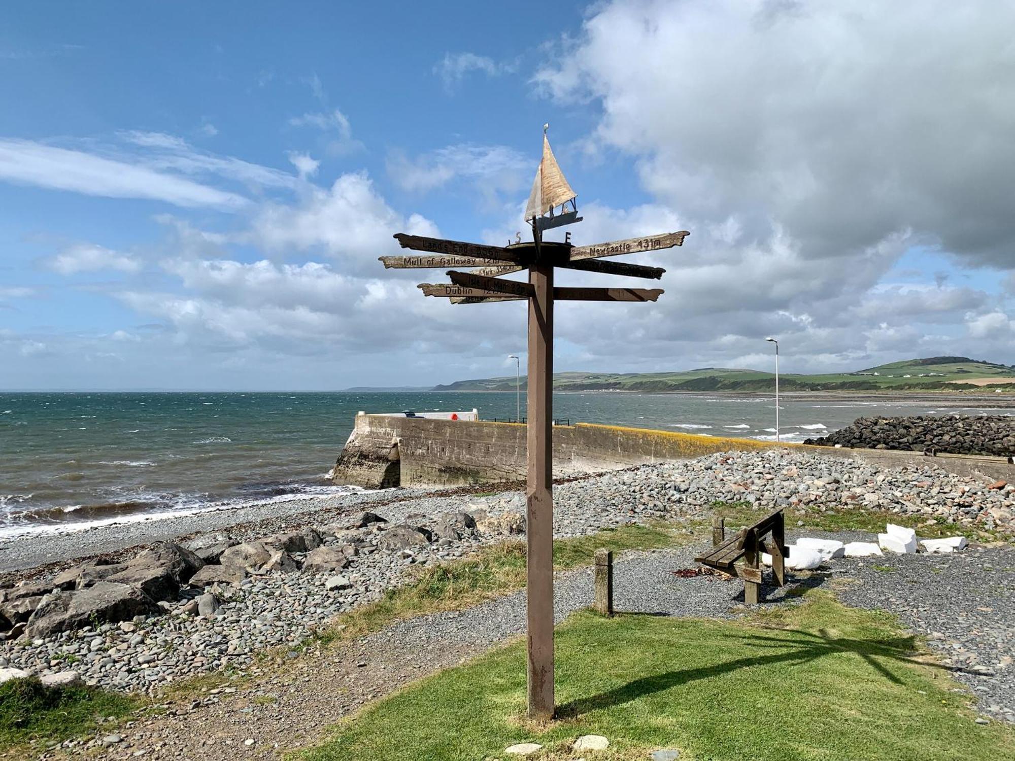 Saltlife Cottage Port William Exteriör bild