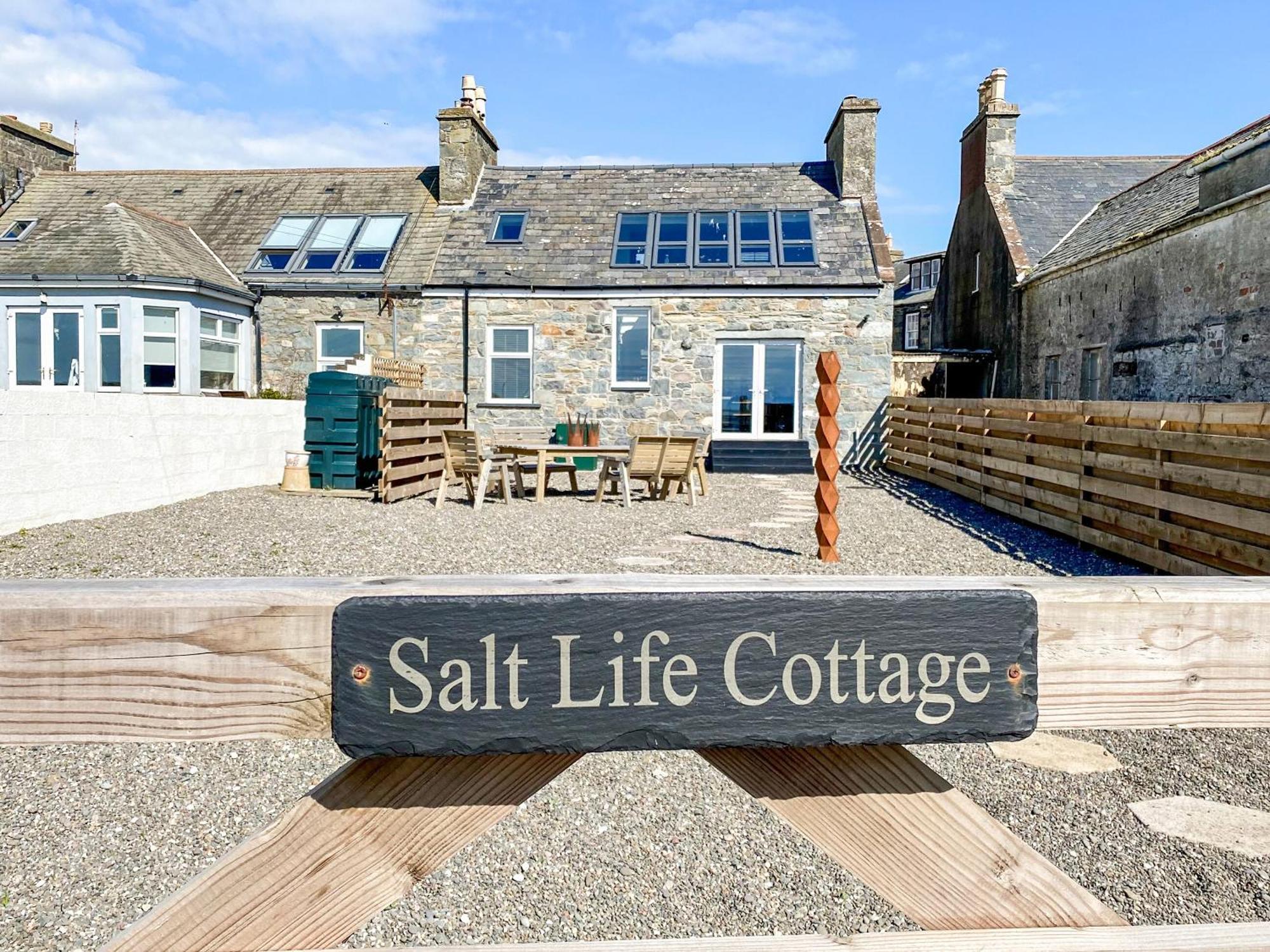 Saltlife Cottage Port William Exteriör bild